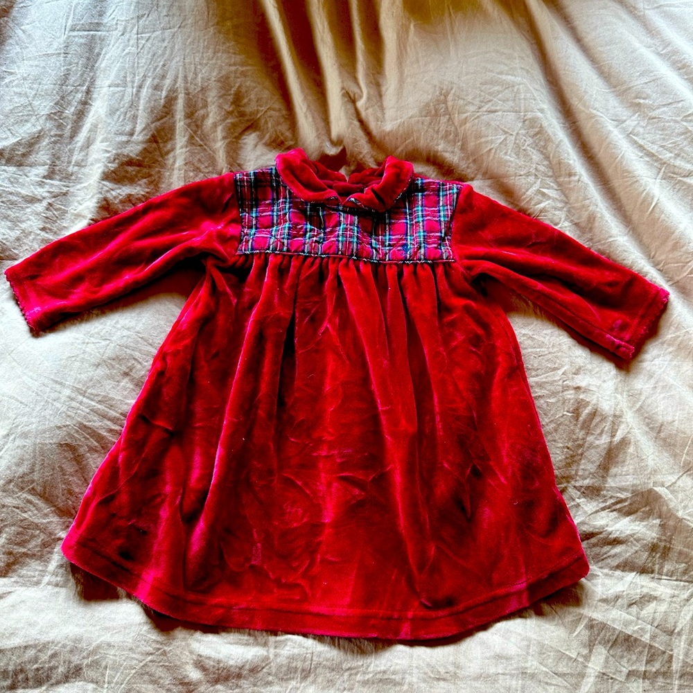 Ralph Lauren baby Christmas dress 3-6m EUC